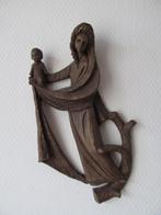 Kunst wandbeeld, Maria met kind. Cor Jutte - Rotterdam, Antiek en Kunst, Antiek | Religie, Ophalen