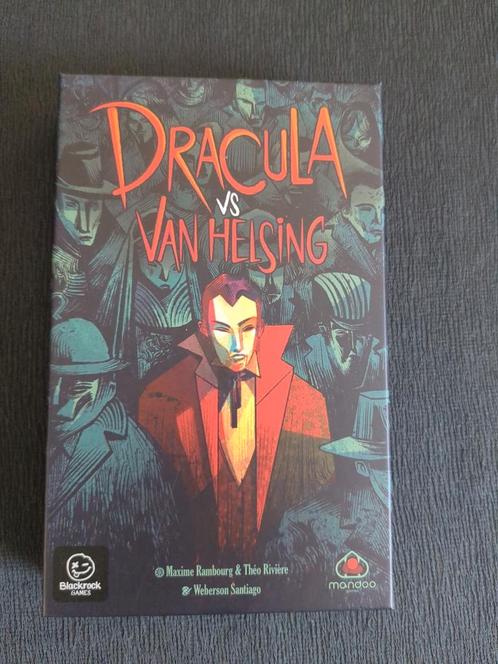 Dracula vs Van Helsing Bordspel (FR), Hobby en Vrije tijd, Gezelschapsspellen | Bordspellen, Zo goed als nieuw, Een of twee spelers