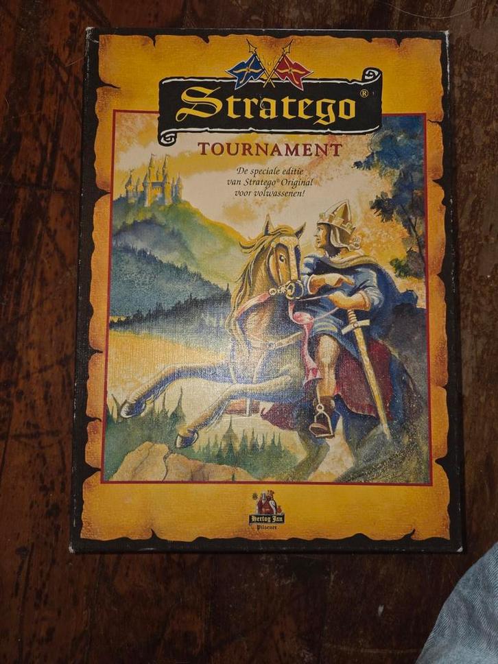 Stratego Tournament Hertog Jan Editie, Hobby en Vrije tijd, Gezelschapsspellen | Bordspellen, Gebruikt, Een of twee spelers, Ophalen of Verzenden