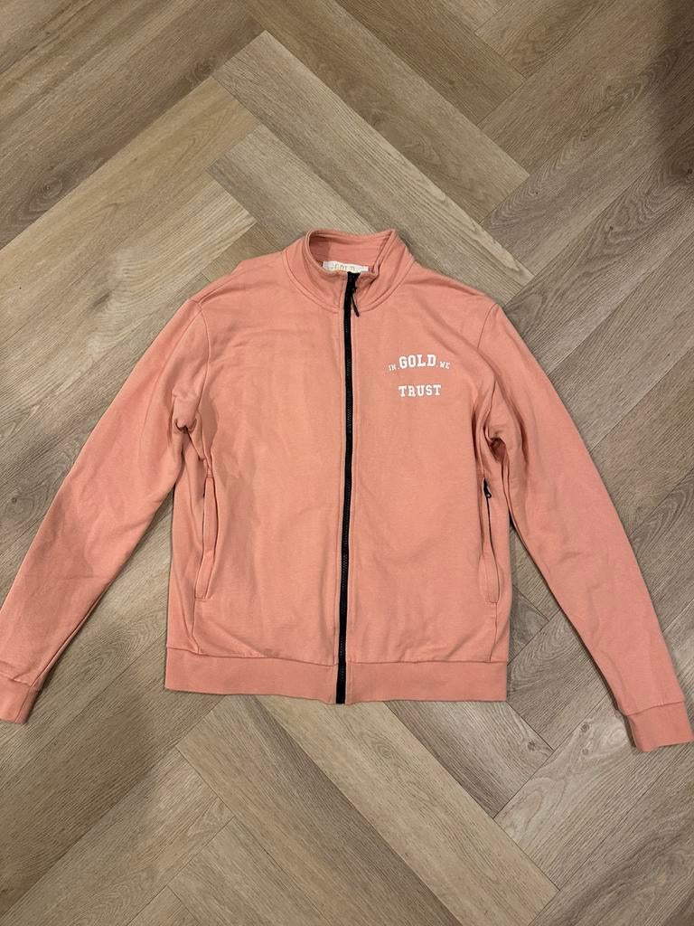 In Gold We Trust vest – heren maat S, Ophalen of Verzenden, Nieuw, Maat 46 (S) of kleiner, Roze