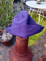 Paarse vilten hoed, herfst winter look., Kleding | Dames, Hoed, One size fits all, Ophalen of Verzenden, Onbekend