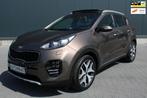 Kia Sportage 1.6 T-GDI GT-Line AWD AUTOMAAT SCHUIFDAK CRUISE, Auto's, Kia, Automaat, 4 cilinders, Bruin, 1507 kg