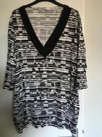 tuniek zwart wit 3/4 mouw Miss Etam, Overige kleuren, Maat 46/48 (XL) of groter, Ophalen of Verzenden, Zo goed als nieuw