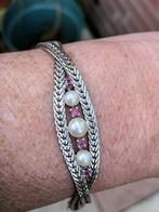 prachtige zilveren armband, Sieraden, Tassen en Uiterlijk, Antieke sieraden, Ophalen of Verzenden, Zilver, Armband