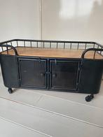 Bakkerskar/kastje zwart, Huis en Inrichting, Ophalen, Gebruikt, 75 cm of meer, Metaal