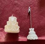 Taart (kaars en fotohouder), Ophalen of Verzenden, Zo goed als nieuw, Overige typen