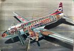 Martin Air Convair Rolls Royce Prop-Jet 1969 Thijs Postma, Ophalen of Verzenden, Zo goed als nieuw, Kaart, Foto of Prent