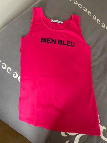 BIEN BLEU fuchsia roze top maat M zo goed als nieuw beschikbaar voor biedingen