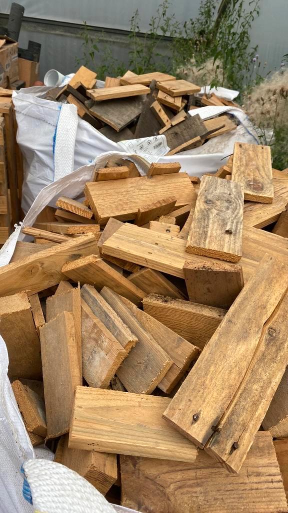 Haardhout kachelhout, Tuin en Terras, Haardhout, Blokken, Overige houtsoorten, Minder dan 3 m³, Ophalen