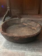 Ronde schaal, Huis en Inrichting, Woonaccessoires | Schalen en Manden, Ophalen, Zo goed als nieuw, Rond, Hout