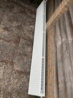 Witte radiator 260 x 40 cm, Doe-het-zelf en Verbouw, Verwarming en Radiatoren, Ophalen, 30 tot 80 cm, Radiator, 150 cm of meer