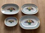 4 serveerschalen Villeroy & Boch “basket”., Ophalen, Overige stijlen, Porselein, Schaal of Schalen