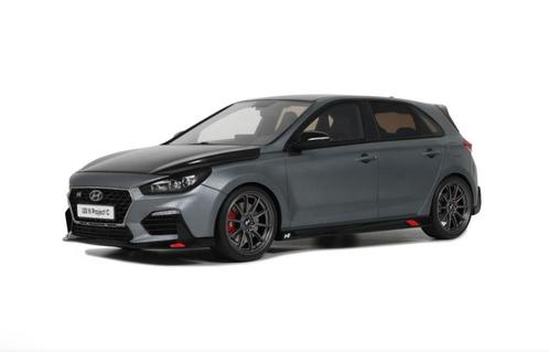 Hyundai I30 N 2017 Shooting Star Met 1/18 OTTO MOBILE OT1060, Hobby en Vrije tijd, Modelauto's | 1:18, Nieuw, Auto, OttOMobile