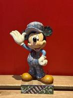 Disney Traditions showcase Jim Shore Mickey en Minnie, Ophalen of Verzenden, Mickey Mouse, Zo goed als nieuw, Beeldje of Figuurtje