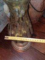 Grote zware zilverkleurige kandelaar a vaas, Overige materialen, 50 tot 75 cm, ., Ophalen of Verzenden