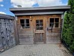 Stevig afsluitbaar tuinhuis met elektra en afvoer, Tuin en Terras, Tuinhuizen, Ophalen, Tuinhuis, 250 tot 500 cm, 2 ramen