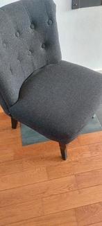 RIVERDALE FAUTEUILTJE,DONKERGRIJS.Z.G.A.N., Huis en Inrichting, Fauteuils, Ophalen of Verzenden, Zo goed als nieuw, Stof, Riverdale