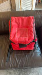 Rode pizza bezorg tas, Ophalen of Verzenden, Zo goed als nieuw