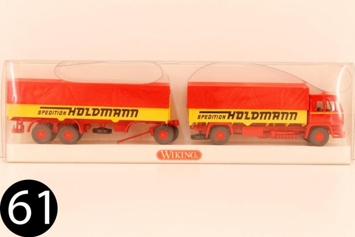 1/87 Wiking 100 Vrachtwagens (deel 4 van 5), Hobby en Vrije tijd, Modelauto's | 1:87, Zo goed als nieuw, Bus of Vrachtwagen, Wiking