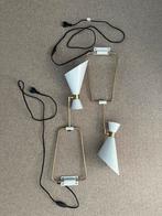 Zuiver Design Bedlampen (2x), Huis en Inrichting, Lampen | Wandlampen, Ophalen of Verzenden, Gebruikt, Metaal