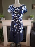 Betty Barclay mooie blauw witte jurk M 38 Gratis Verzenden, Maat 38/40 (M), Betty Barclay, Knielengte, Gedragen