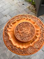 Tafeltje, Ophalen of Verzenden, Gebruikt, Rond, Binnen