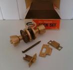 Vintage Knopslot Corbin brons kleur, Ophalen of Verzenden, Nieuw