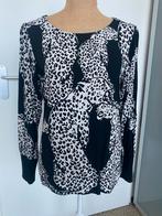 Super Leuke panter blouse merk Geisha maat 38/40, Kleding | Dames, Ophalen of Verzenden, Zo goed als nieuw, Maat 38/40 (M), Bruin