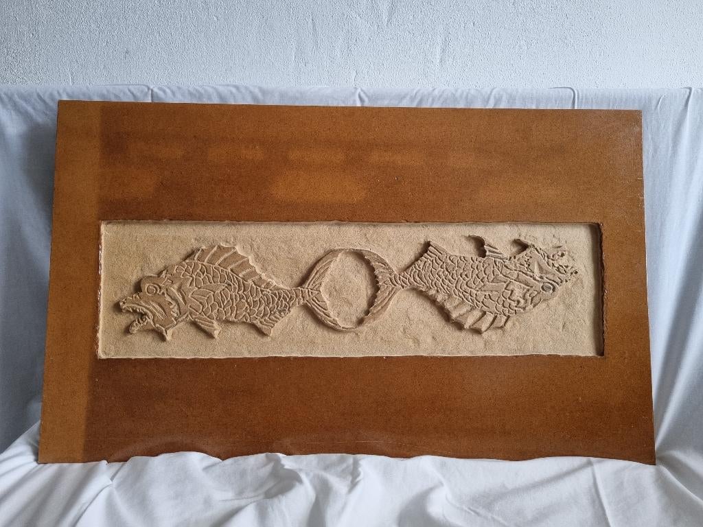 Houtsnede vissen, Ophalen