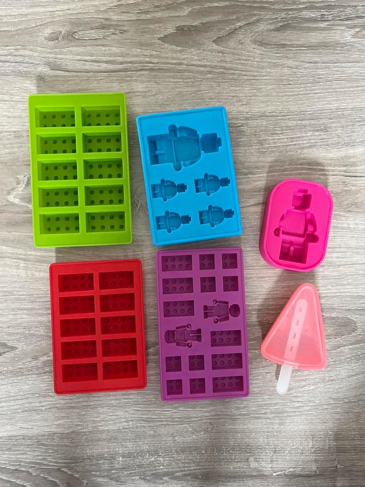 Lego Vormen Set - Ijsblokjes, Chocolade, Zeep, Huis en Inrichting, Keuken | Keukenbenodigdheden, Nieuw, Ophalen of Verzenden