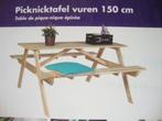 KINDER PICKNICKTAFEL PICKNICK TAFEL SET TUINSET PICKNICKSET, Tuin en Terras, Ophalen, Nieuw, Rechthoekig, Kinderpicknicktafel