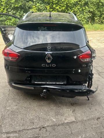 Achterklep zwart Renault Clio Estate IV ('13-'20) beschikbaar voor biedingen