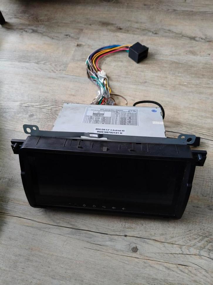 BMW E46 Android Autoradio met CarPlay, Auto diversen, Autoradio's, Gebruikt, Ophalen of Verzenden