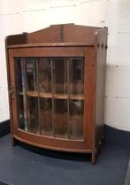 Medicijnkastje-facetgeslepenglas Antieke kleine kast, Antiek en Kunst, Ophalen