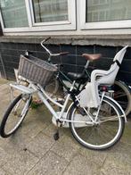 Moederfiets met kinderzit, Gebruikt, Mandje, 1 zitje, Ophalen