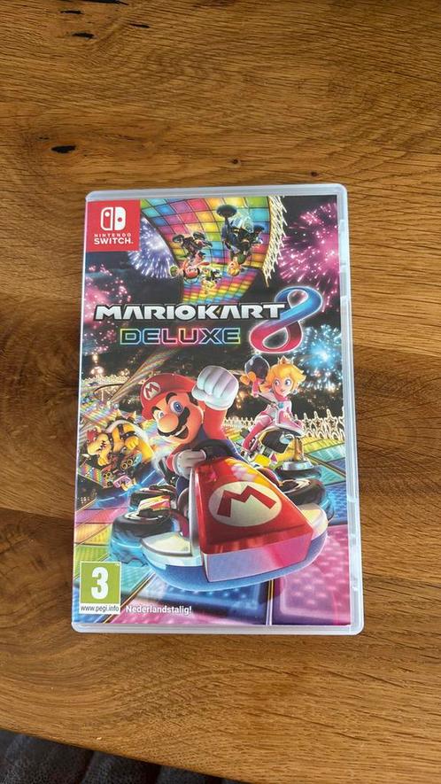 Mario Kart 8 Deluxe, Spelcomputers en Games, Games | Nintendo Switch, Zo goed als nieuw, Racen en Vliegen, 3 spelers of meer, Vanaf 3 jaar