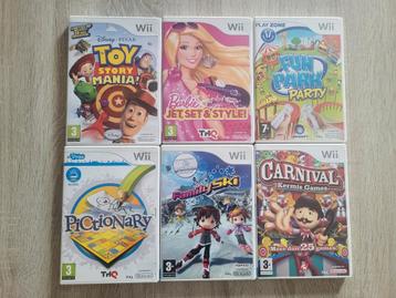 Wii spellen. Prijs is per stuk.  beschikbaar voor biedingen