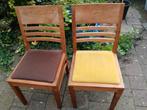 Teak houten stoelen, set van 6, Huis en Inrichting, Stoelen, Ophalen of Verzenden