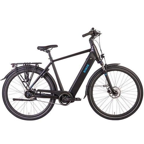Bimas Bikes eTour 5.5 Elektrische Fiets Heren Jet Black 2025, Fietsen en Brommers, Elektrische fietsen, Nieuw, Overige merken
