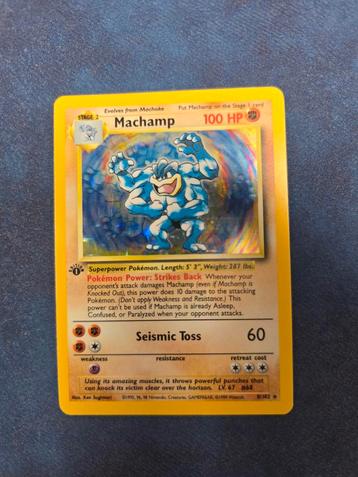 Machamp Base Set - BS 8 Excellent beschikbaar voor biedingen