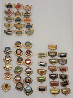 Mooie oude blikken vintage speldjes auto/motor., Verzamelen, Ophalen of Verzenden, Gebruikt, Overige onderwerpen, Speldje of Pin