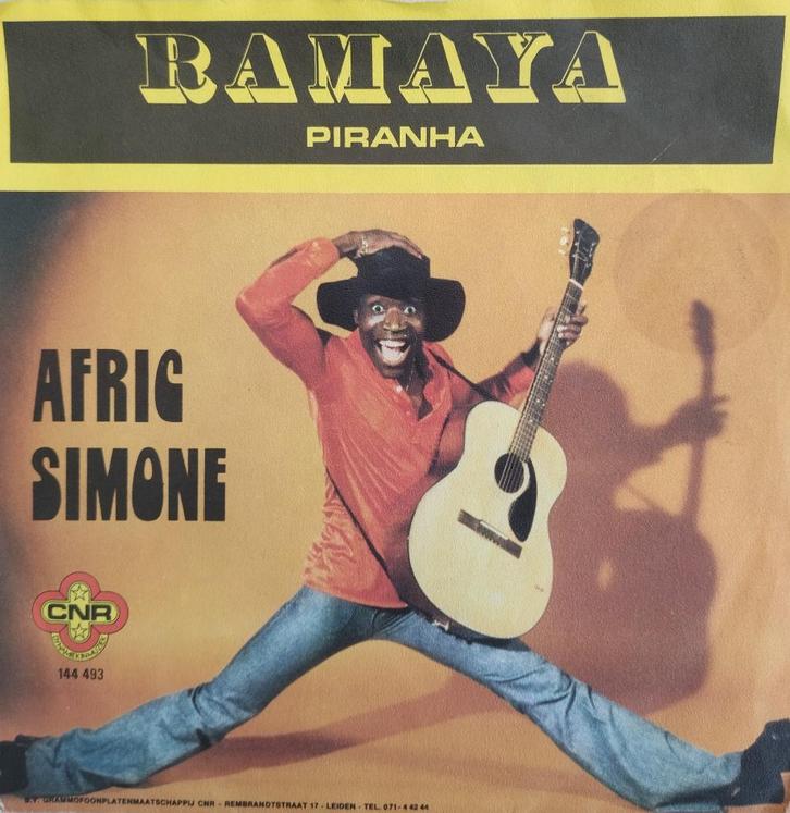 Afric Simone - Ramaya, Cd's en Dvd's, Vinyl Singles, Zo goed als nieuw, Single, Pop, 7 inch, Verzenden