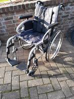 Opvouwbare rolstoel met handrem voor begeleider., Diversen, Ophalen, Duwrolstoel