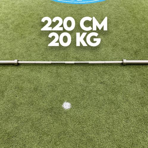 Olympische Halterstang - 220 cm - 20 kg (2), Sport en Fitness, Fitnessmaterialen, Nieuw, Halterstangen, Armen, Benen, Borst, Buik