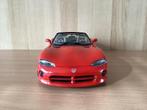 1:18 Bburago Dodge Viper RT10, Ophalen of Verzenden, Zo goed als nieuw, Bburago