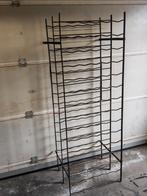 Smeedijzeren wijnrek. Vintage, Huis en Inrichting, Woonaccessoires | Wijnrekken, Ophalen, Gebruikt, 25 flessen of meer, Metaal