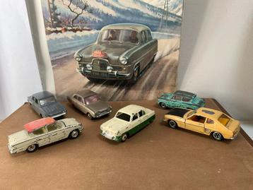 Dinky Toys en Corgi Toys 6 st collectie “Fords” 1950-1960 beschikbaar voor biedingen