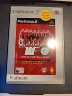 TIF This Is Football 2002 PS2 special edition Rode Duivels, Gekoppelde computers, 1 speler, Ophalen of Verzenden, Zo goed als nieuw