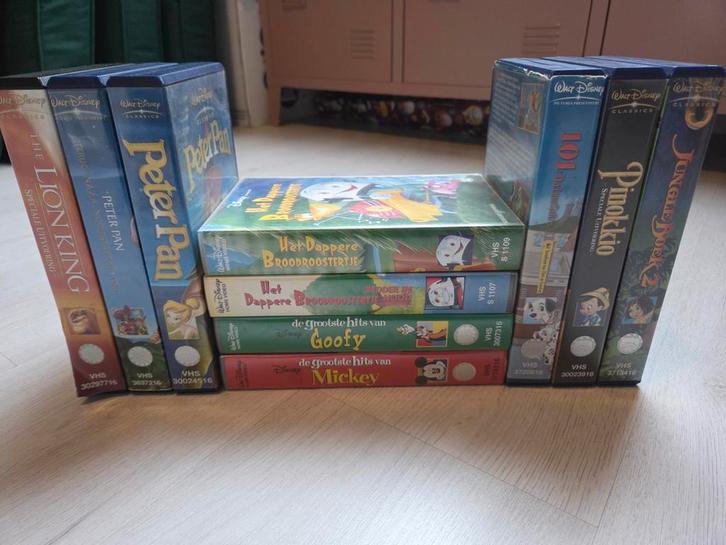 Disney VHS Videobanden Collectie, Cd's en Dvd's, VHS | Film, Gebruikt, Komedie, Alle leeftijden, Ophalen of Verzenden