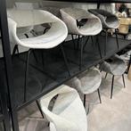 Whale Chair – Designstoel Organische Vorm | Vanaf €139,99, Organisch luxe eetkamerstoel, Nieuw, Ophalen of Verzenden, Stof
